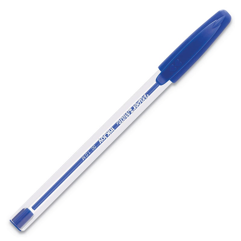 Paper Mate 2013155 InkJoy 50ST Ballpoint Pens, Medium Point (1.0mm), Blue, Box of 12 Pens - Image 2